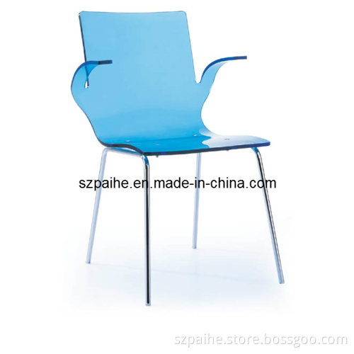 Acrylic Armrest Chair